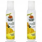 Citrus Magic - Odor Eliminating Air Freshener Tropical Lemon - 3.5 oz. pack of 2