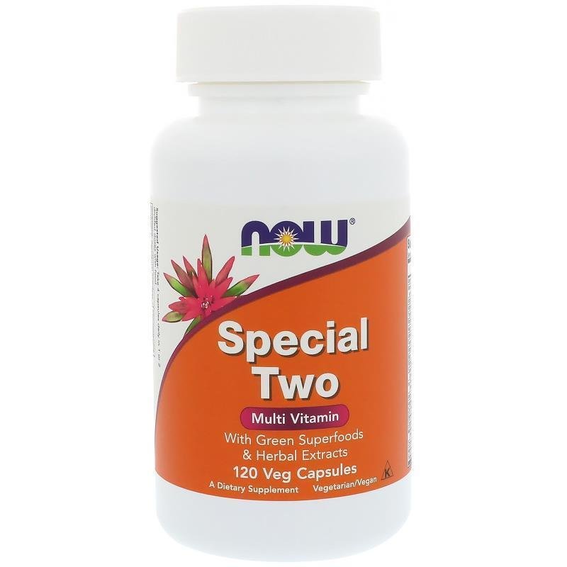 Special Two Multi 120 Vcaps NOW Foods