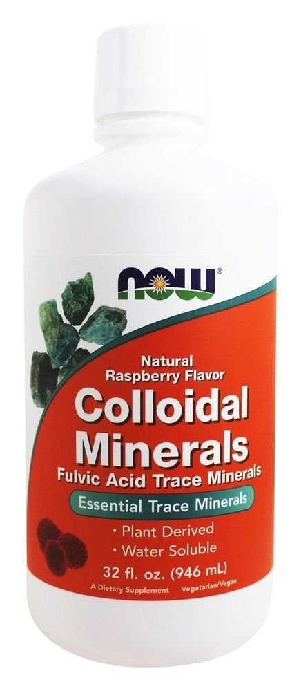 Now Foods Colloidal Essential Trace Minerals Natural Raspberry Flavor 32 fl. oz