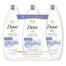 Dove Body Wash Winter Care Nutrium Moisture Limited Edition 3Pk 24oz Bottles