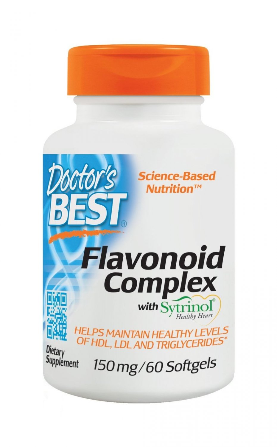 Doctor's Best Flavonoid Complex with Sytrinol Non-GMO Gluten Free 150MG 60 Sgels