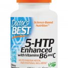 Doctor's Best 5-HTP Enhanced with Vitamins B6 and C Non-GMO Vegan Gluten Free...
