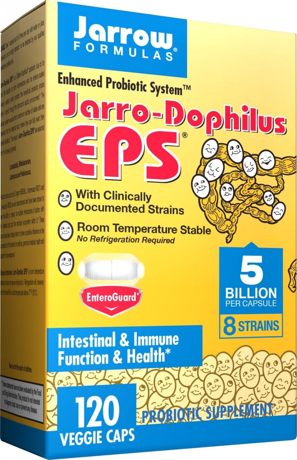 Jarrow Formulas Jarro-Dophilus EPS 5 Billion Cells Per Capsule Supports Intes...