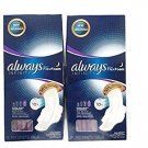 Always Infinity Extra Heavy Overnight Pads w/ Flexi Wings 24 Ct - Pack of 2
