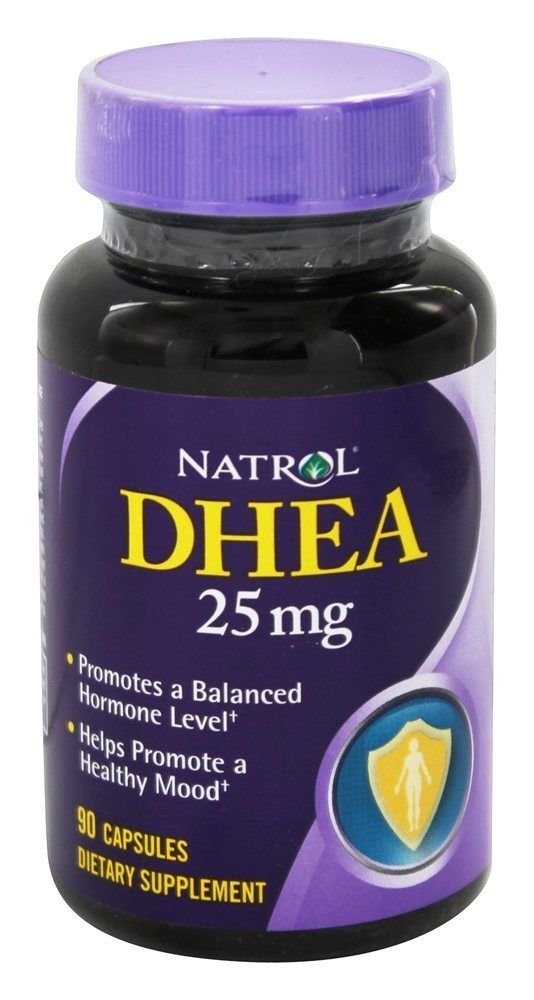 DHEA 25mg Promotes a Balanced Hormone Level & a Healthy Mood 90 Capsules