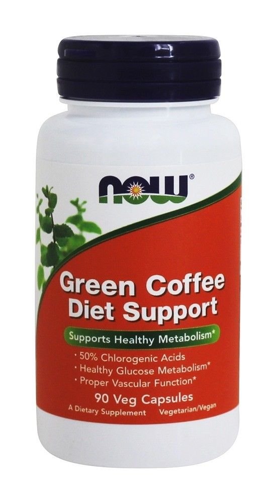 Green Coffee Diet Support  90 Vcaps NOW Foods