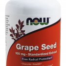 Grape Seed Antioxidant Standardized Extract 100mg 200 Veg Caps NOW Foods