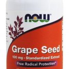 Grape Seed Antioxidant 100mg 100 Vcaps NOW Foods