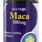 Natrol Maca Enhances Fertility & Desire 500mg 60 Capsules