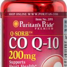 Puritan's Pride Q-SORB Co Q-10 200 mg - 30 Rapid Release Softgels