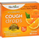 Herbion Cough Drops - Orange 18 Lozenges