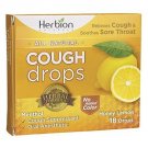 Herbion Cough Drops Honey Lemon 18 Lozenges
