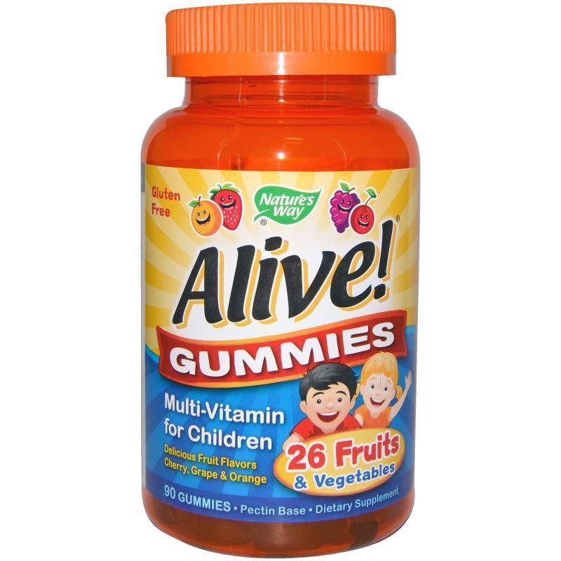 Nature's Way Alive! Children's Multi-Vitamin Gummies 90 Gummies