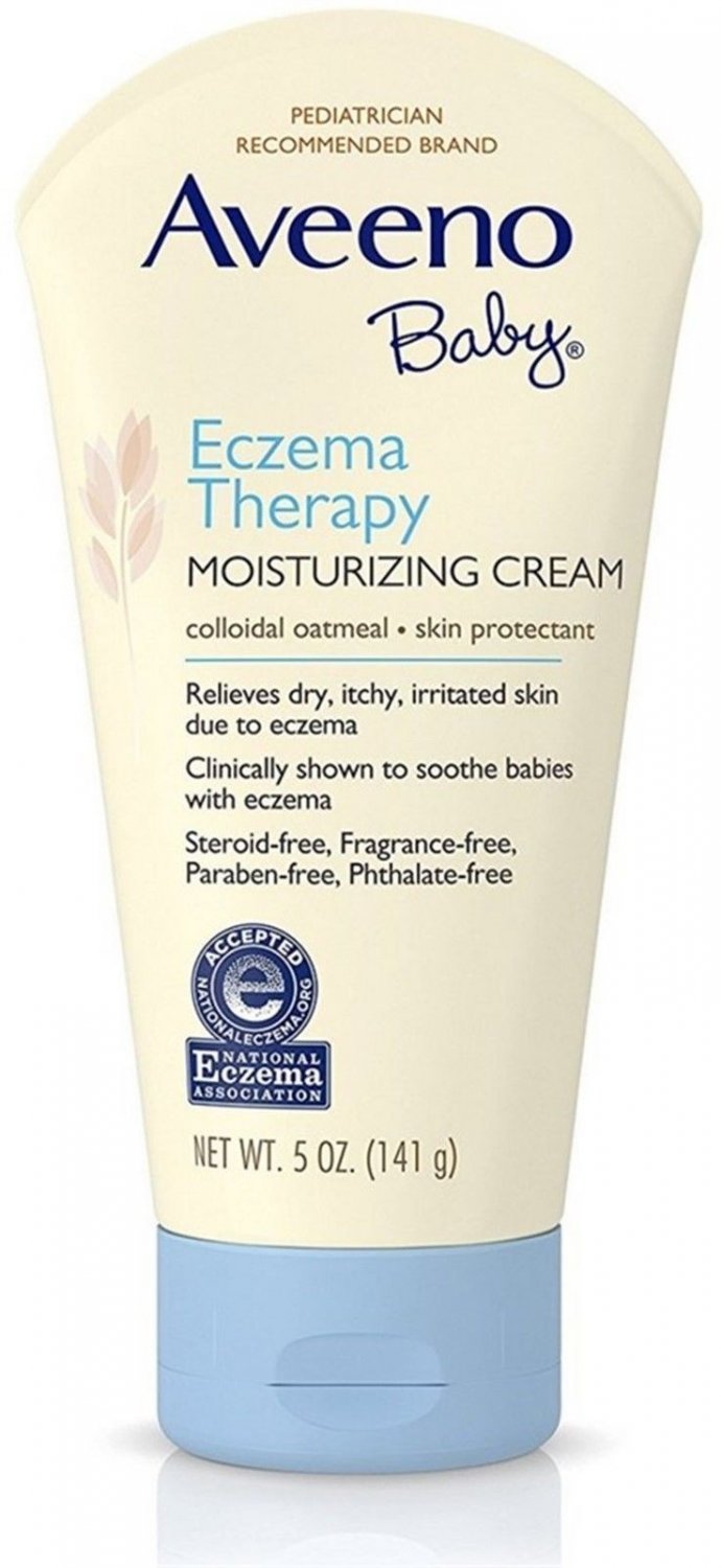 Aveeno Baby Eczema Therapy Moisturizing Cream Colloidal Oatmeal
