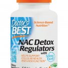Doctor's Best NAC Detox Regulators with Seleno Excell Non-GMO Vegetarian Glut...