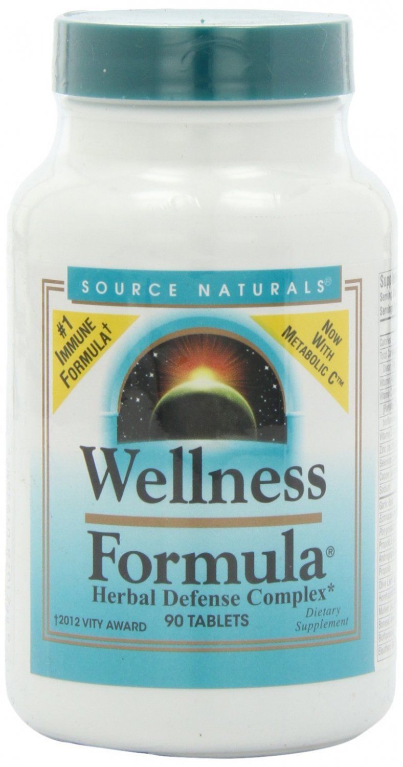 Source Naturals Wellness Formula 90 Tablets