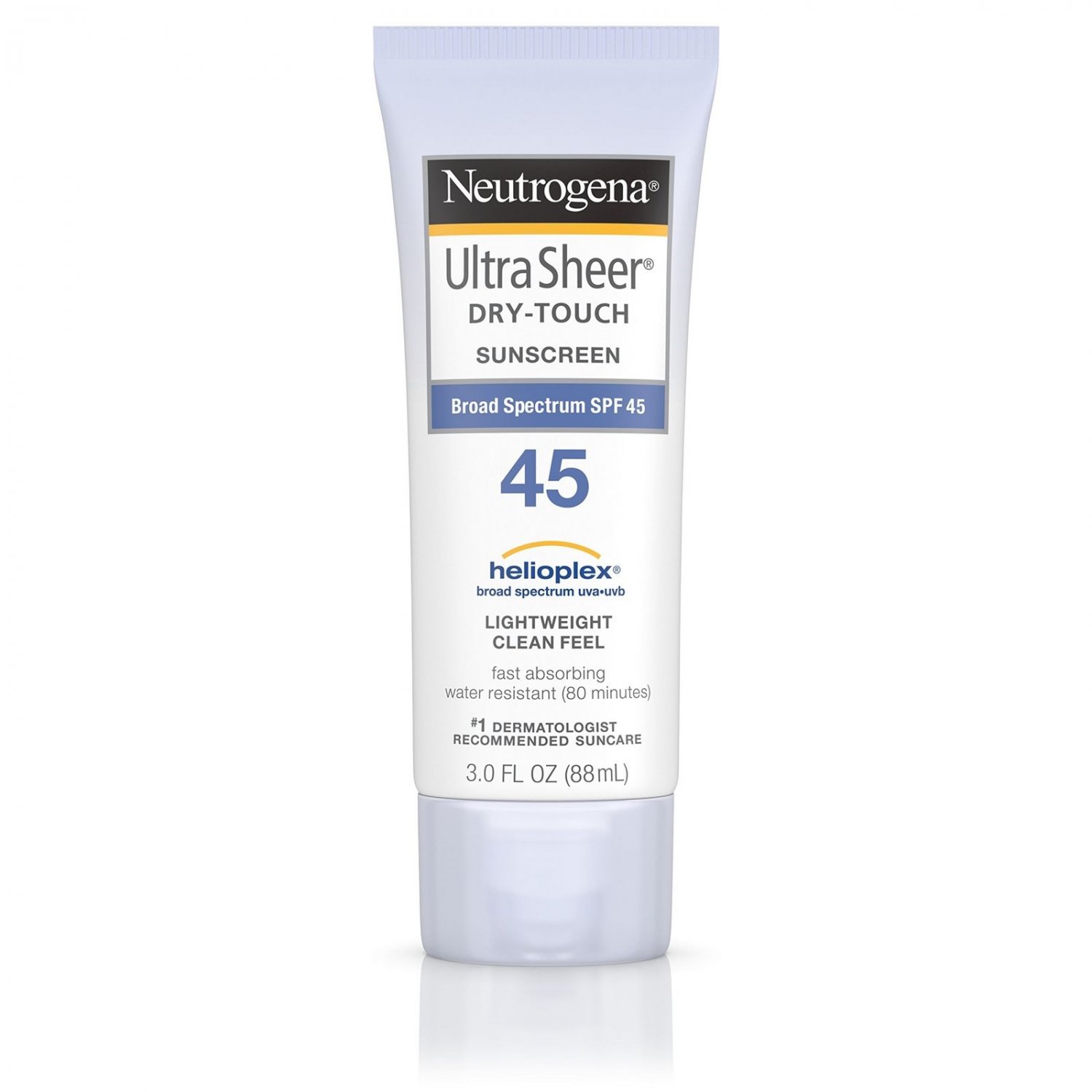 Neutrogena Ultra Sheer Dry-Touch Sunscreen Broad Spectrum SPF 45 3 oz.