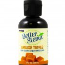 Better Stevia Liquid Sweetener English Toffee English Toffee 2 fl oz (Pack of 2)