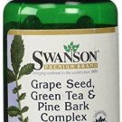 Swanson - Premium Grapeseed Green Tea & Pine Bark Complex (60 Capsules) (2 Pack)