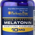 Puritan's Pride Night Time Sleep Aid Melatonin 10 mg, 60 Capsules
