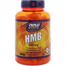 Now Foods Sports HMB 500 mg - 120 capsules RECOVERY, LEAN MUSCLE MASS & STRENGTH
