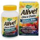 Nature's Way Alive Once Daily Men's 50+ Ultra Potency Tablets, 60 New