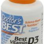 Doctor's Best Vitamin D3 5000IU Non-GMO Gluten Free Soy Free Regulates Immune...