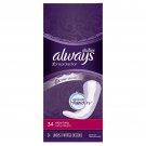 Always Xtra Protection Unscented Daily Liners Extra Long 34 Count