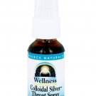 Source Naturals Wellness Colloidal Silver Throat Spray 30 Ppm - 1 oz