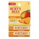 Burt's Bees 100% Natural Moisturizing Lip Balm Mango Beeswax & Fruit Extracts