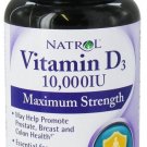 Natrol Vitamin D3 Maximum Strength 10000 IU - 60 Tablets (2 pack)