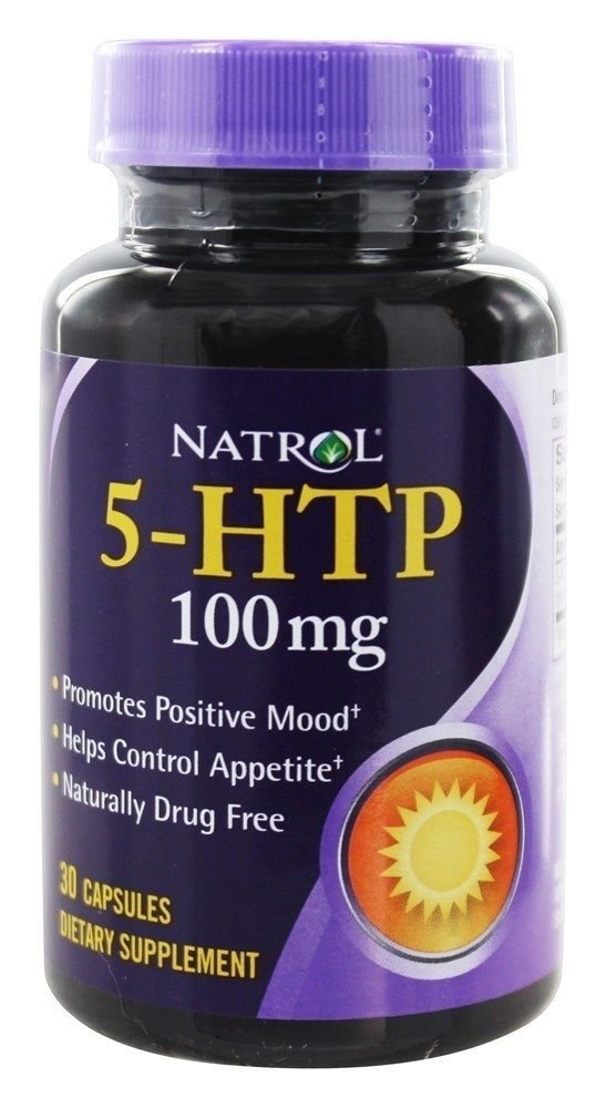 Natrol 5-HTP 100mg Double Strength - 30 caps