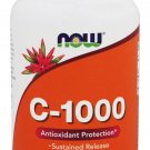 NOW Foods Vitamin C-1000 Sustained Release w/ Rose Hips 250 Tablets