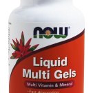 Liquid Multi Gels Multivitamin & Mineral 60 Softgels By Now Foods
