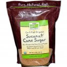 NOW Foods - Sucanat Granulated Cane Organic Non-GE - 2 lbs