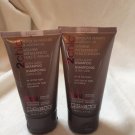 Lot x 2 Giovanni 2chic Brazilian Keratin Argan Oil Ultra Sleek Shampoo 1.5 fl oz