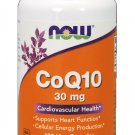 Coq10 30mg 120 Vcaps NOW Foods