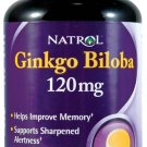 Natrol Ginkgo Biloba 120mg - 60 Tablets