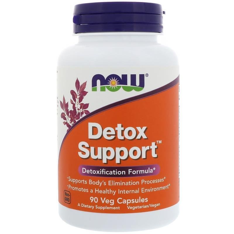 Detox Support 90 Veg Capsules NOW Foods