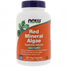 Red Mineral Algae 180 Veg Capsules Now Foods