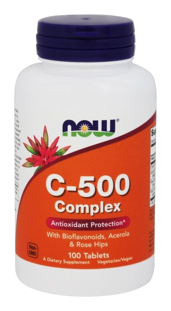 NOW Foods Vitamin C500 Complex Vegetarian - 100 Tablets