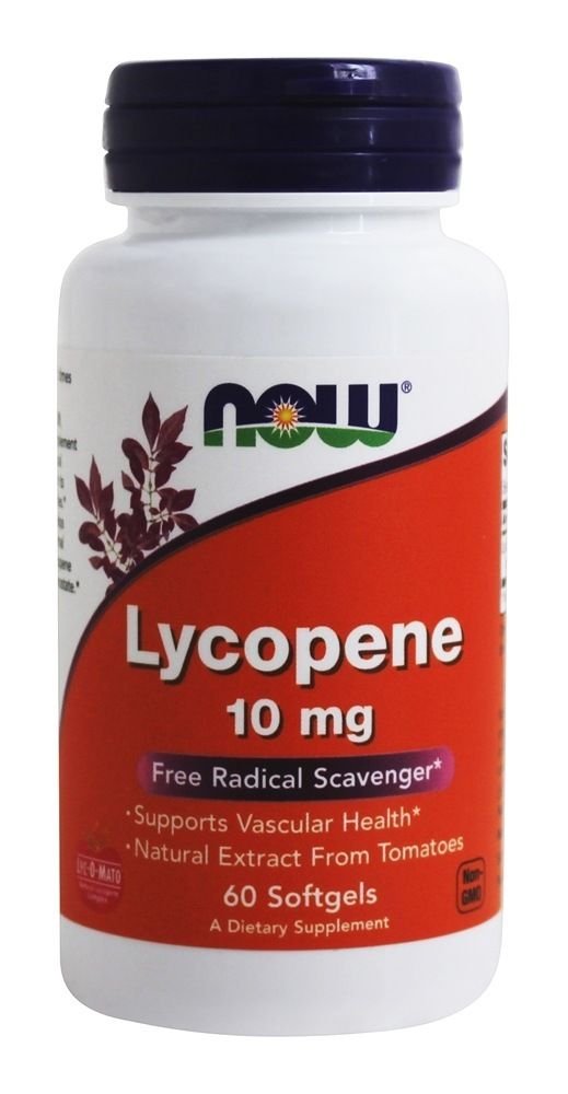 Lycopene 10mg 60 Softgels by NOW Foods