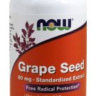 Grape Seed Antioxidant Standardized Extract 60mg 90 Vcaps NOW Foods