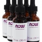 NOW Foods Empty Amber Glass Bottles + Dropper - 6 Count