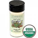 Organic Garlic Salt Jar - 4.5 oz