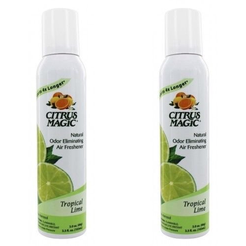 Citrus Magic Tropical Lime 3.5 oz pack of 2