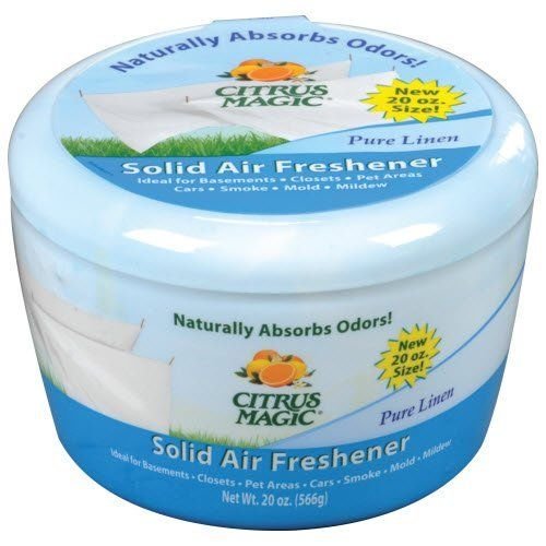 Citrus Magic Solid Pure Linen Odor Absorber 20-Ounce