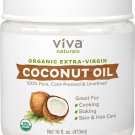 Viva Naturals Organic Extra Virgin Coconut Oil 16 Ounce