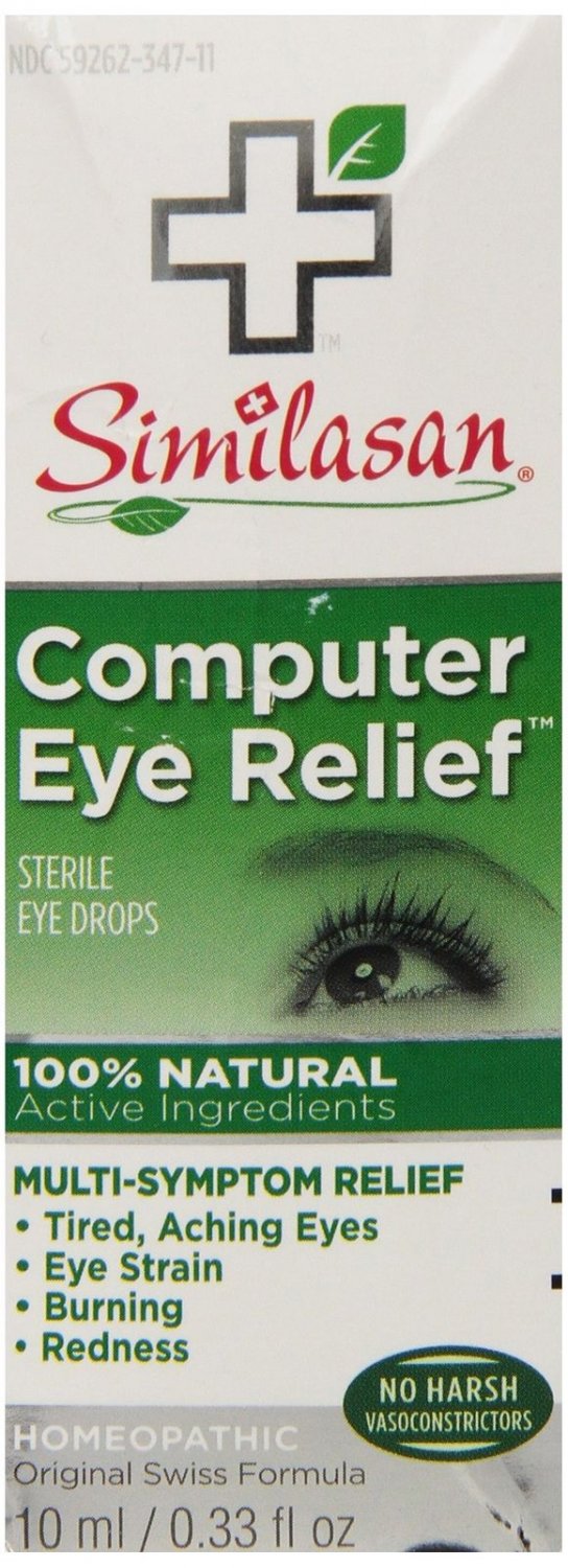 Similasan Computer Eye Relief Eye Drops 0.33 Fluid Ounce 1