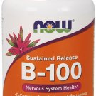 NOW Foods B-100 Sustained Release.100 Tablets